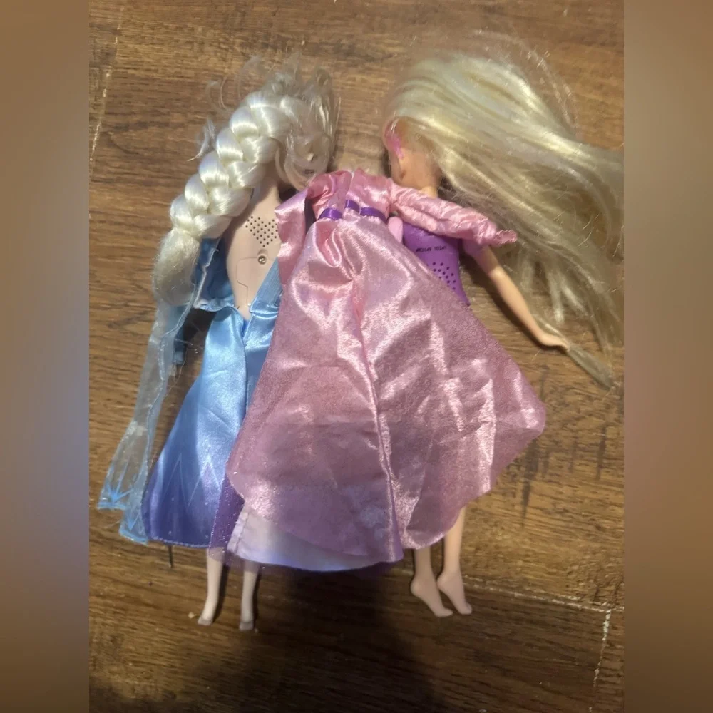 Disney SINGING Barbie doll lot